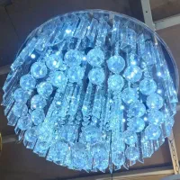 لوستر کریستالی (لوستر هیوا)|لوستر و چراغ آویز|ایلام, |دیوار