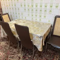 میز و صندلی ناهارخوری سالم و تمیز|میز و صندلی غذاخوری|قائمشهر, |دیوار