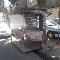 چهار چرخ تمام فلزی چراغدار سقف شیروانی