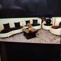 مبل۷نفره|مبلمان خانگی و میز عسلی|قم, شاه سید علی|دیوار