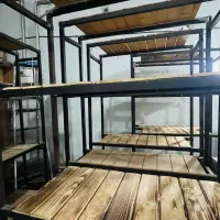 قفسه فروشی جنس فلز و چوب