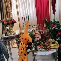 تزئین میز شب چله نامزدی یلدا میوه آرایی و حکاکی|خدمات پذیرایی، مراسم|مشهد, رضاشهر|دیوار