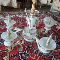 لوستر ۵شاخه بزرگ  مسی