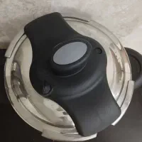 زود پز استیل کاملا نو نصف قیمت بازار|ظروف پختوپز|میانه, |دیوار