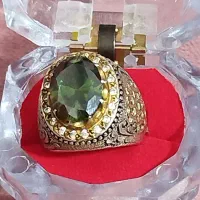 انگشتر نقره (نگین الماس روسی )
