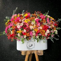 باکس گل رز عاشقانه برای سورپرایز خاص