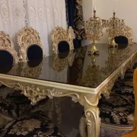 میز ناهار خوری ۸نفره در حد نو|میز و صندلی غذاخوری|تهران, کوی بیمه|دیوار