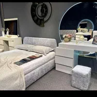 سرویس خواب اینه قدی دار.تختخواب هایلایت تخت|تخت و سرویس خواب|خرم‌آباد, |دیوار