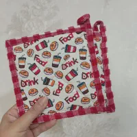 دستگیره پارچه ای آشپزخانه|سفره، حوله، دستمال آشپزخانه|قزوین, |دیوار