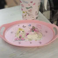 سینی و دیس پلاستیکی جفتش باهم ۱۴۰تومن