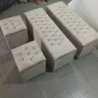 پاف های تک نفره دو نفره و سه نفره|صندلی و نیمکت|اسلام‌شهر, شهرک قائمیه|دیوار