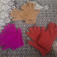 دستکش های رنگی و چرم