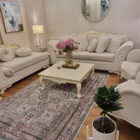 مبلمان و نهارخوری ۸ نفره و میز عسلی و جلو مبلی|مبلمان خانگی و میز عسلی|رشت, کاکتوس|دیوار