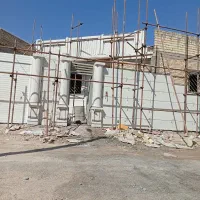 اجرای نماسنگ سرامیک رومی ساده وغیره|خدمات پیشه و مهارت|خرمشهر, |دیوار