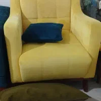 مبل نیم ست ۴ نفره|مبلمان خانگی و میز عسلی|کرمانشاه, |دیوار