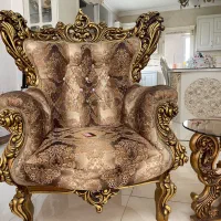 فروش فوری مبل سلطنتی|مبلمان خانگی و میز عسلی|تنکابن, |دیوار