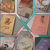 کتابخانه شعر|کتابخانه، شلف، قفسههای دیواری|کرمانشاه, |دیوار