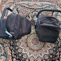 کالسکه دو قلو گودبیبی همراه کریر صندلی ماشین شو|کالسکه و لوازم جانبی|تهران, مینیسیتی (شهرک نفت)|دیوار