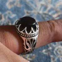 انگشتر عقیق جز یمنی کهنه