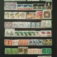 تمبرخارجی مهر خورده