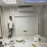گچکاری خاک گچ روکش و طرح های مدرن