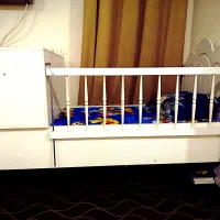 تخت دو منظوره کودک و نوجوان|تخت و سرویس خواب|شوش, |دیوار