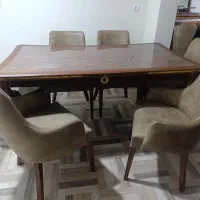 میز نهار خوری ۶نفره|میز و صندلی غذاخوری|ماکو, |دیوار