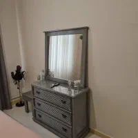 تخت خواب دونفره بدون تشک|تخت و سرویس خواب|کرج, کارخانه قند|دیوار