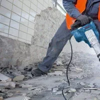 تخریب کنده کاری با دستگاه هیلتی