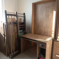 سرویس خواب نوجوان برند رزچوب|تخت و سرویس خواب|سمنان, |دیوار