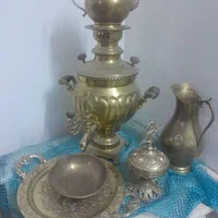 سماور زقالی ویترینی|سماور، چای‌ساز، قهوه‌ساز|تهران, یافت‌آباد|دیوار