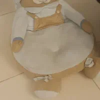 راکر چوبی طرح تدی به همراه بالشت تدی|اسباب و اثاث بچه|رودهن, |دیوار