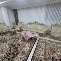 مبل استیل ۹نفره با ست میز ناهارخوری خوری ۸نفره