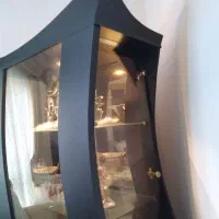 فروش ویترین پنج طبقه داخل کارآیینه دار|بوفه، ویترین، کنسول|لاهیجان, انقلاب|دیوار