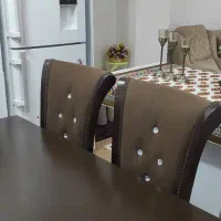 میز نهارخوری در حد نو|میز و صندلی غذاخوری|کلاچای, |دیوار