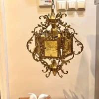 3 عدد لوستر آنتیک برنز