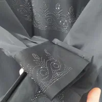 مانتو عبای زیبا نگین کاری شده زیبا