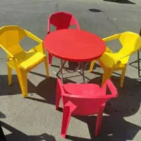 صندلی پلاستیکی دسته دار 3bd|میز و صندلی غذاخوری|تهران, سلسبیل شمالی|دیوار