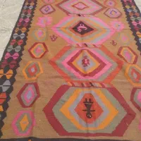 گلیم طبیعی|گلیم، جاجیم، گبه|ویلکیج, |دیوار