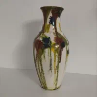 گلدان سرامیکی طرح آبرنگی نو