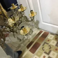 لوستر برنز|لوستر و چراغ آویز|هشتگرد, شهرک گلها|دیوار