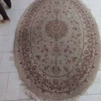 فرش بیضی 4 متری