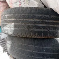 دو عدد لاستیک کار کرده