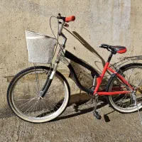 دوچرخه سایز ۲۶ قرمز سفید