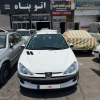 پژو ۲۰۶ سفید مدل ۸۷