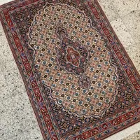 فرش ذرع‌ونیم دستباف مود بیرجند نقشه‌ماهی گل‌ابریشم|فرش|تهران, بازار|دیوار