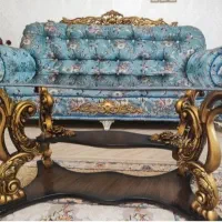 مبل ۷ نفره راحتی سالم و بدون پارگی