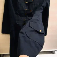 اورکت کلاه دار مشکی درحد نونو