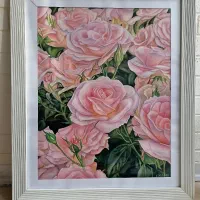 تابلو نقاشی آبرنگ نو