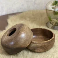 جا دستمال کاغذی چوب گردو|صنایع دستی و سایر لوازم تزئینی|سبزوار, عظیمیان|دیوار